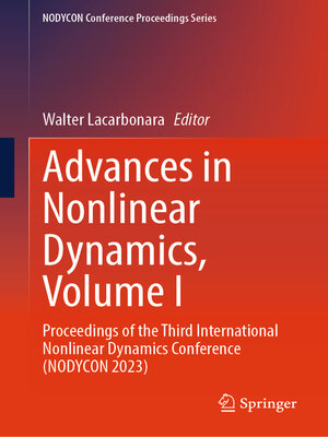 cover image of Advances in Nonlinear Dynamics, Volume I